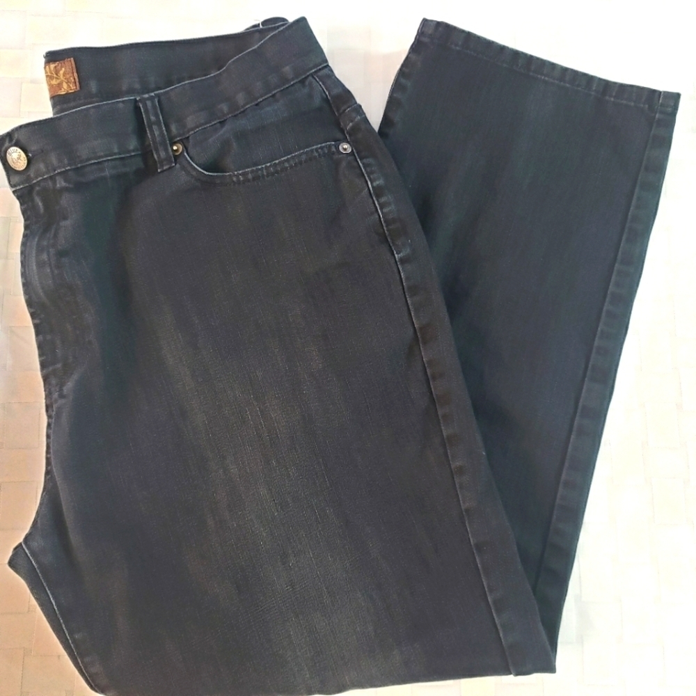 Blue Pronto Uomo Dark Wash Straight Leg Men's Jeans Size 40 x 30